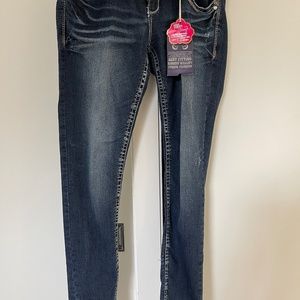 Embellished Blue Jeans